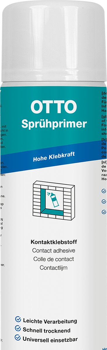 OTTO Sprühprimer_Kontaktklebstoff_500ml Aerosol-Dose_Teaserbild