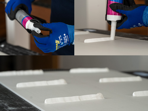 OTTOCOLL M 550Verarbeitungsschritt Auftrag