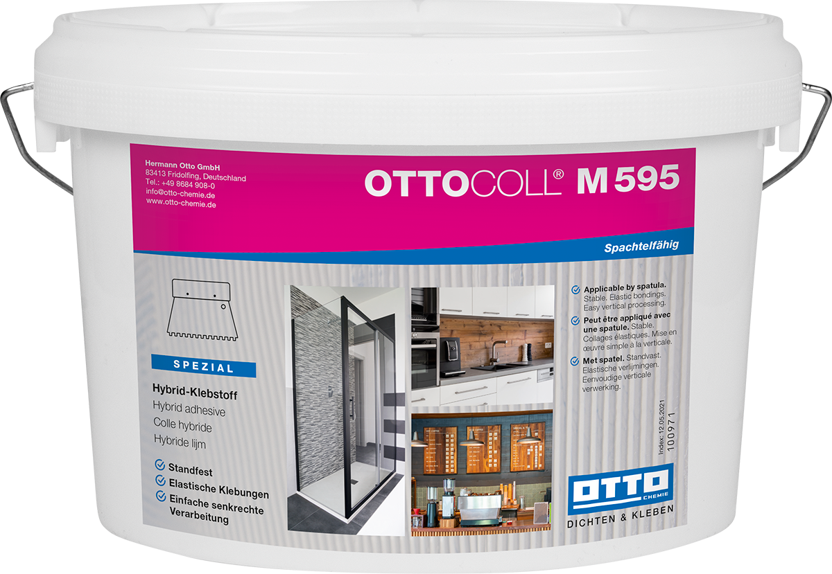 OTTOCOLL M 595_Hybrid-Klebstoff_5 kg Kunststoff Eimer