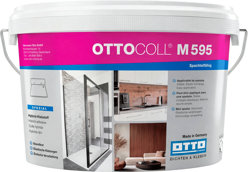 OTTOCOLL M 595_Hybrid-Klebstoff_5 kg Kunststoff Eimer