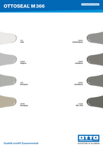 OTTOSEAL® M 366 Verarbeiter-Farbtafel