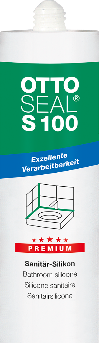 OTTOSEAL® S 100 Sanitär-Silikon 300 ml Kartusche