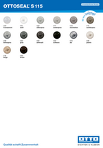 Farbtafel OTTOSEAL S 115