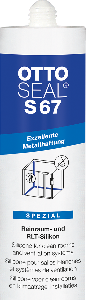 OTTOSEAL S 67_Reinraum- und RLT-Silikon_310ml Kartusche_Teaserbild