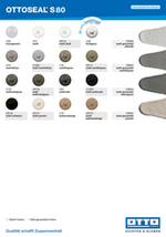 Verarbeiter-Farbtafel OTTOSEAL S 80