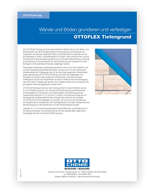 OTTOFLEX® Tiefengrund