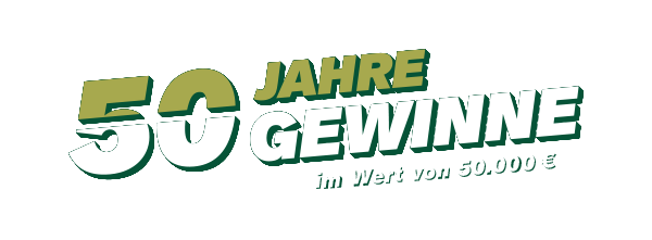 50 Jahre 50 Gewinne Bildmarke